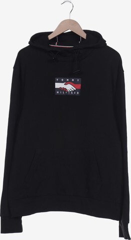 TOMMY HILFIGER Kapuzenpullover XL in Schwarz: predná strana