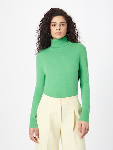 Pure Cashmere NYC Trui in Groen: voorkant