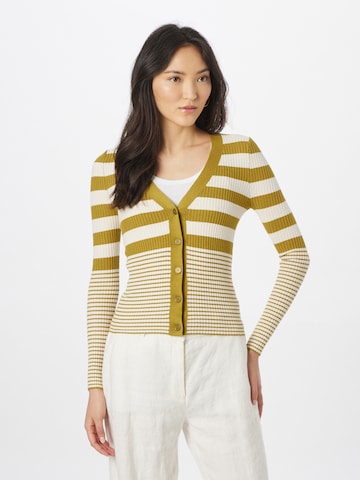 River Island Knit cardigan in Beige: front