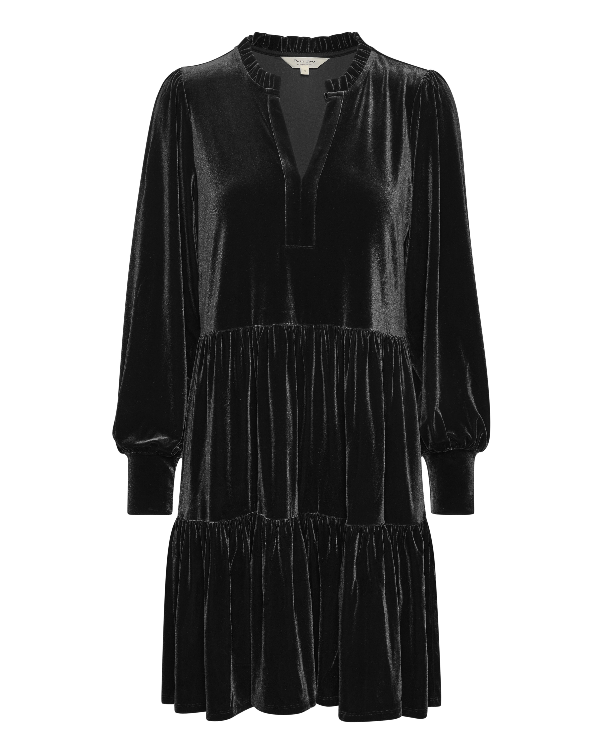 Part Two Shirt dress 'Viggase' in Black: front
