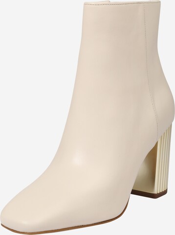 MICHAEL Michael Kors Ankle Boots 'PORTER' in Beige: front