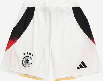 ADIDAS PERFORMANCE Regular Fußballshorts 'DFB 24' in Weiß: predná strana