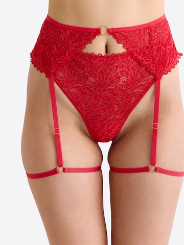 Porte-jarretelles 'Dreamy Lace' Erlich Textil en rouge