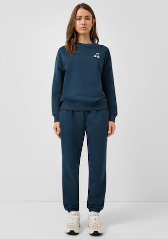 QS Tapered Broek in Blauw