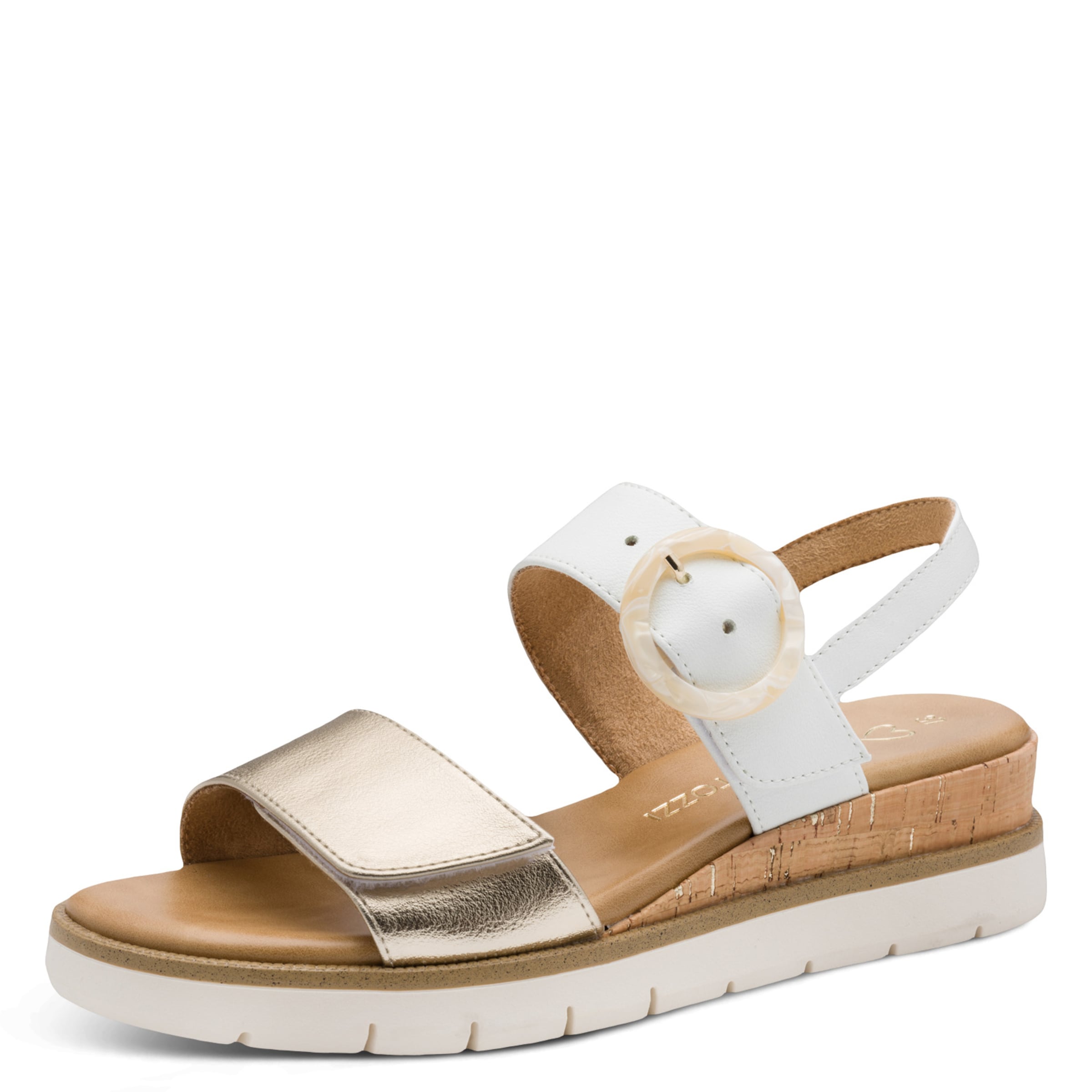 MARCO TOZZI Sandals in White: front
