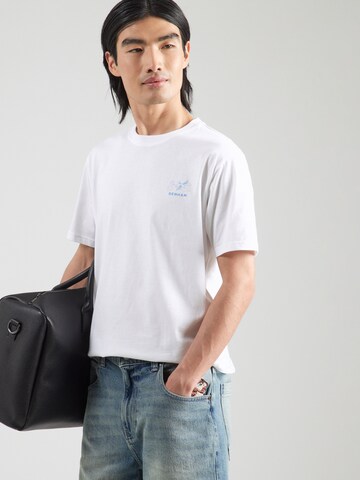T-Shirt 'SWALLOW' DENHAM en blanc
