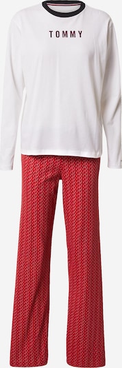 Tommy Hilfiger Underwear Pijama 'HOLIDAY' en rojo / negro / blanco, Vista del producto