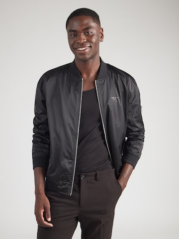 Karl Lagerfeld Between-season jacket in Black