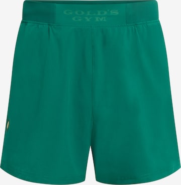GOLD´S GYM APPAREL Sportsbukser 'MARK' i grøn: forside