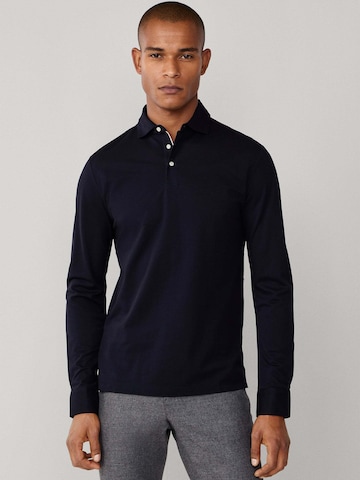 Maglietta 'Oxford' di Hackett London in blu: frontale