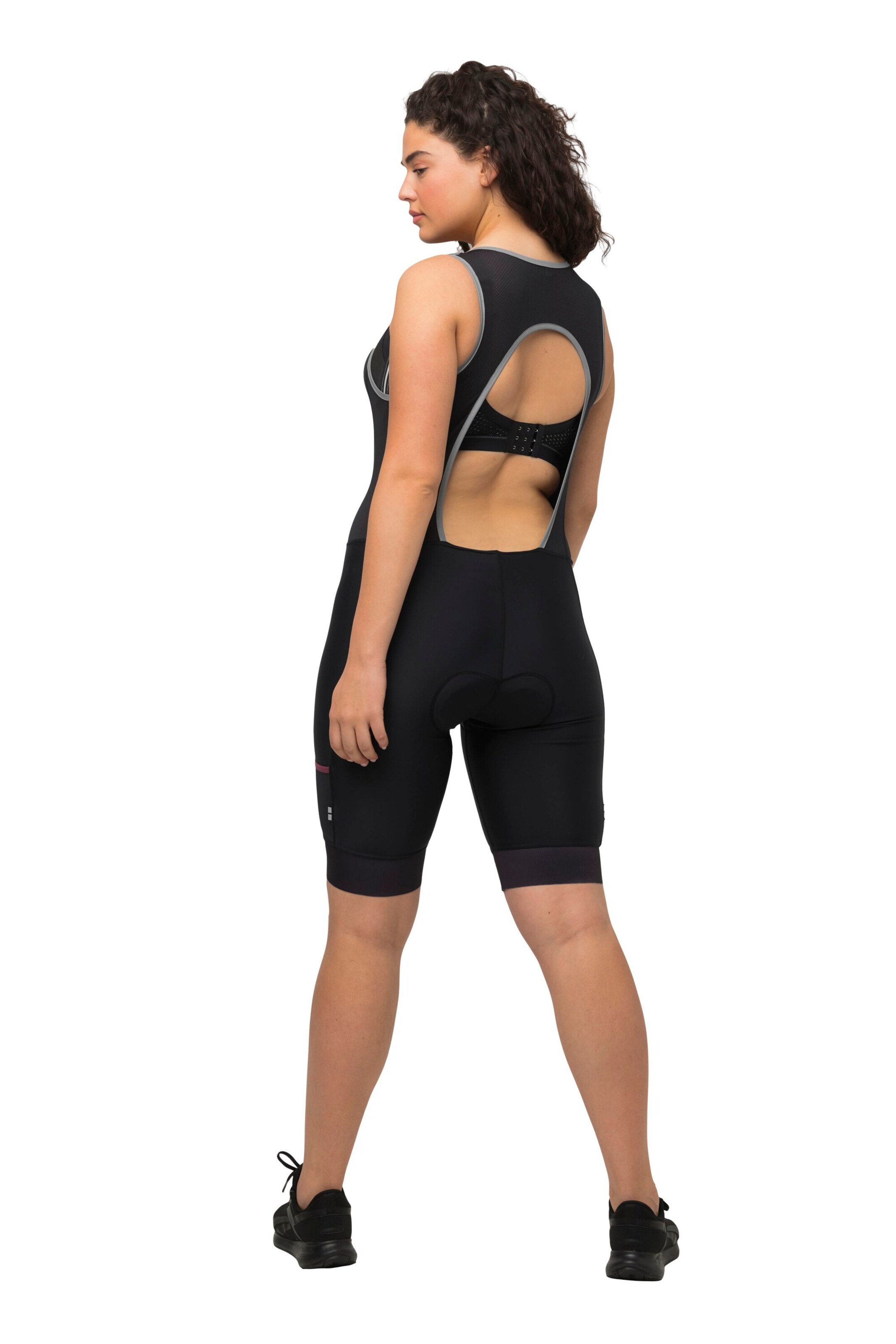 Ulla Popken Trainingsanzug in Schwarz