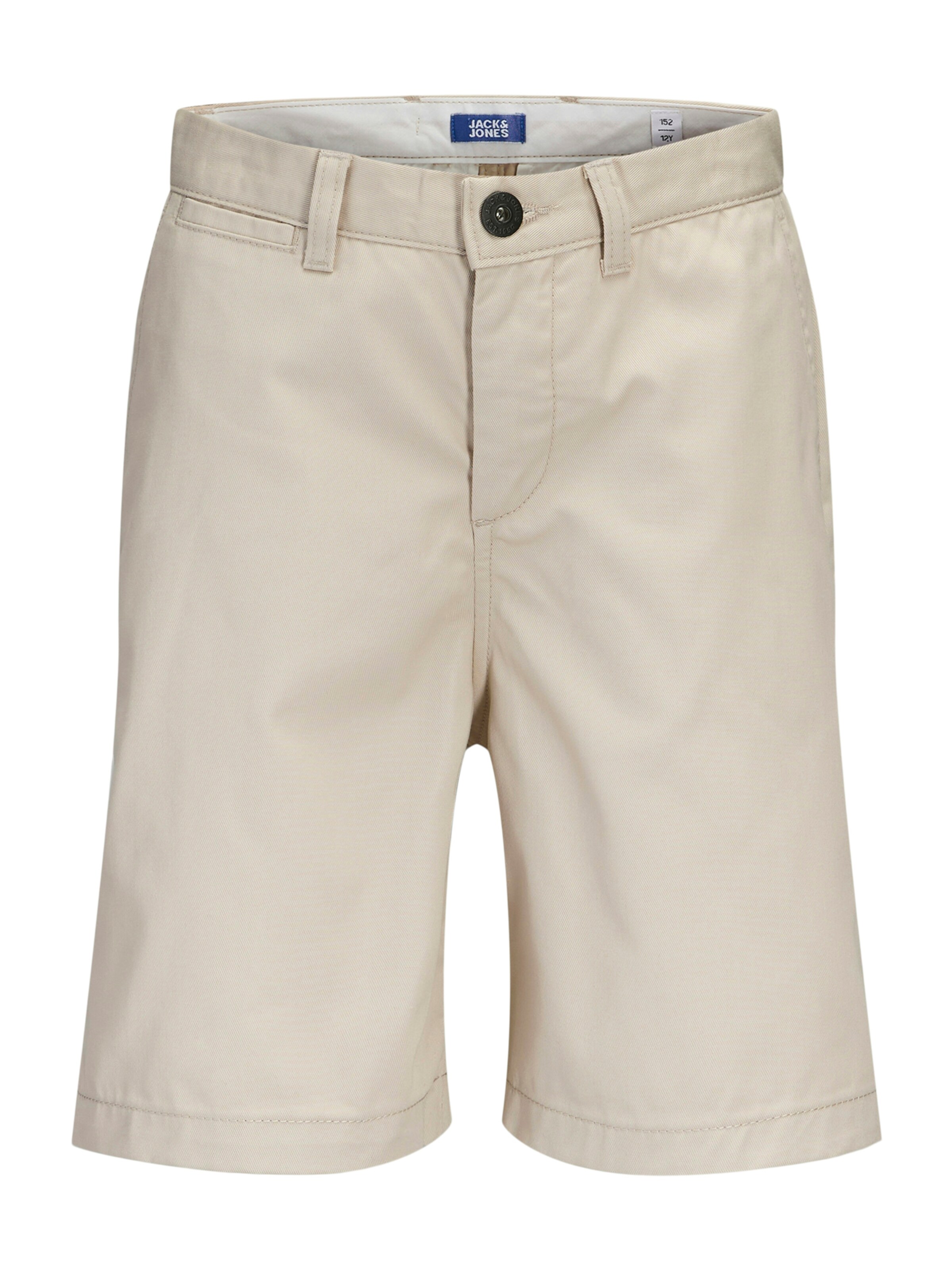 Jack & Jones Junior Baggy Παντελόνι 'JPSTOWEN DREW' σε μπεζ: μπροστά