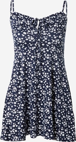 HOLLISTER - Vestido en azul: frente