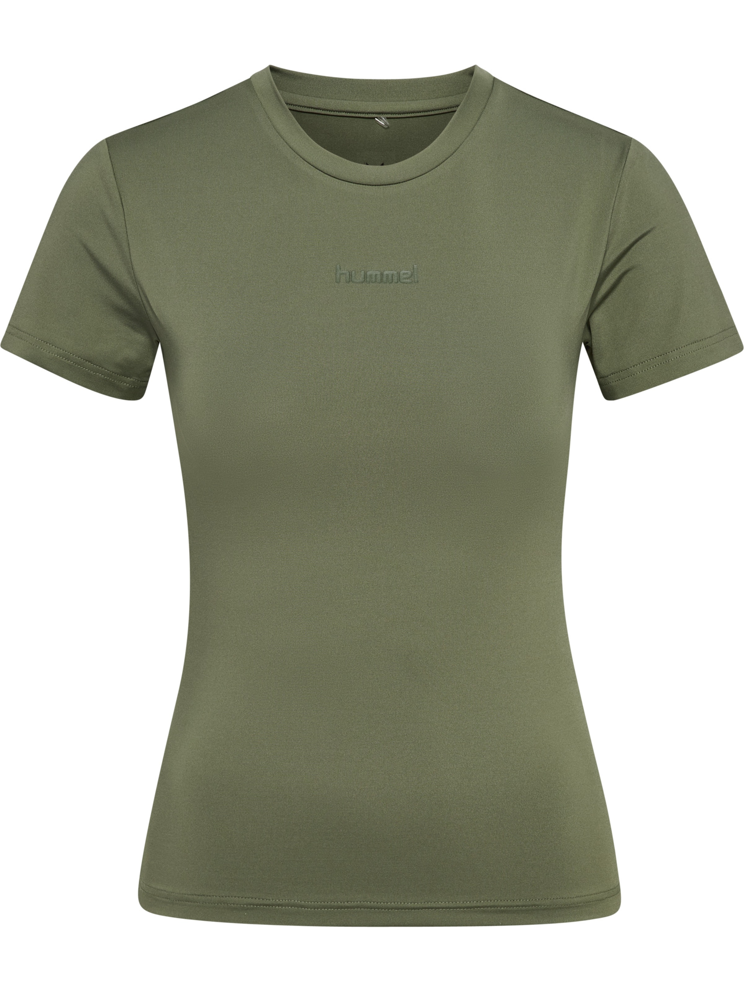 Hummel Functioneel shirt in Groen: voorkant