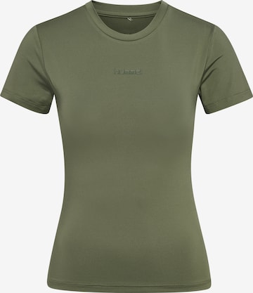 Hummel Funktionsbluse i grøn: forside