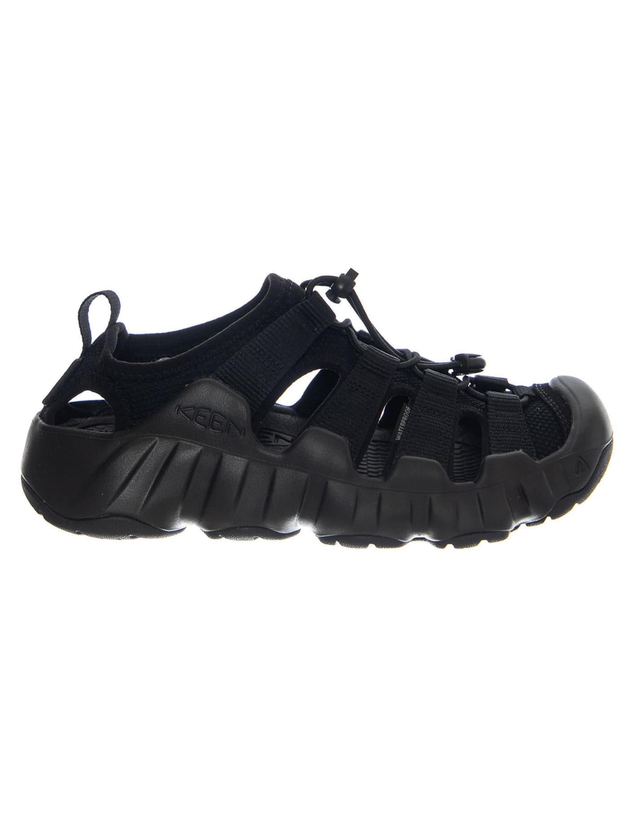 Scarpa stringata sportiva 'Hyperport H2 W SP Triple Black' di KEEN in nero