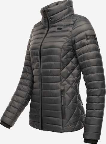 MARIKOO Between-season jacket 'Samtpfote' in Grey
