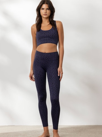 Bustier Soutien-gorge de sport 'Racerback' Hey Honey en bleu