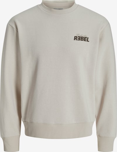 JJ Rebel Collegepaita 'JREBJIM' värissä ecru / tummanruskea, Tuotenäkymä