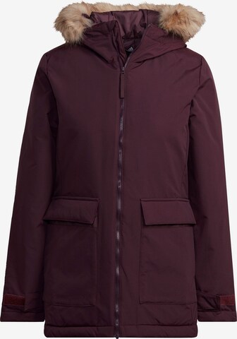 ADIDAS SPORTSWEAR Outdoor Jacket in Red: front