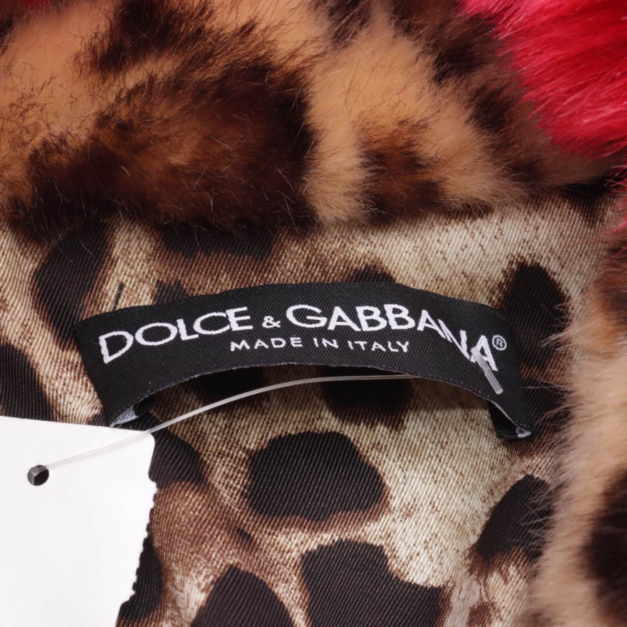DOLCE & GABBANA Jacket & Coat in XS in Mixed colors