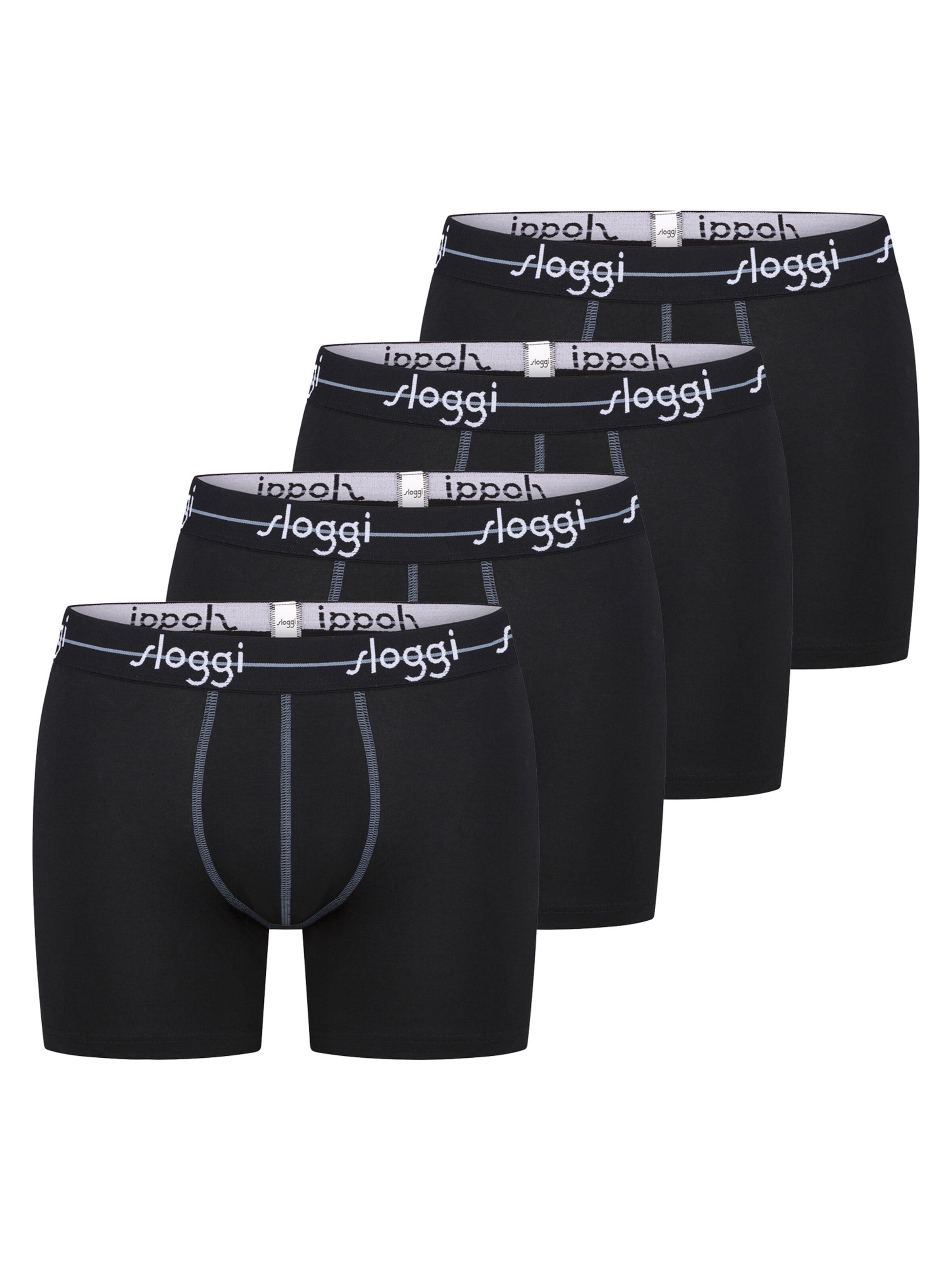 SLOGGI Boxer shorts 'Start' in Black: front