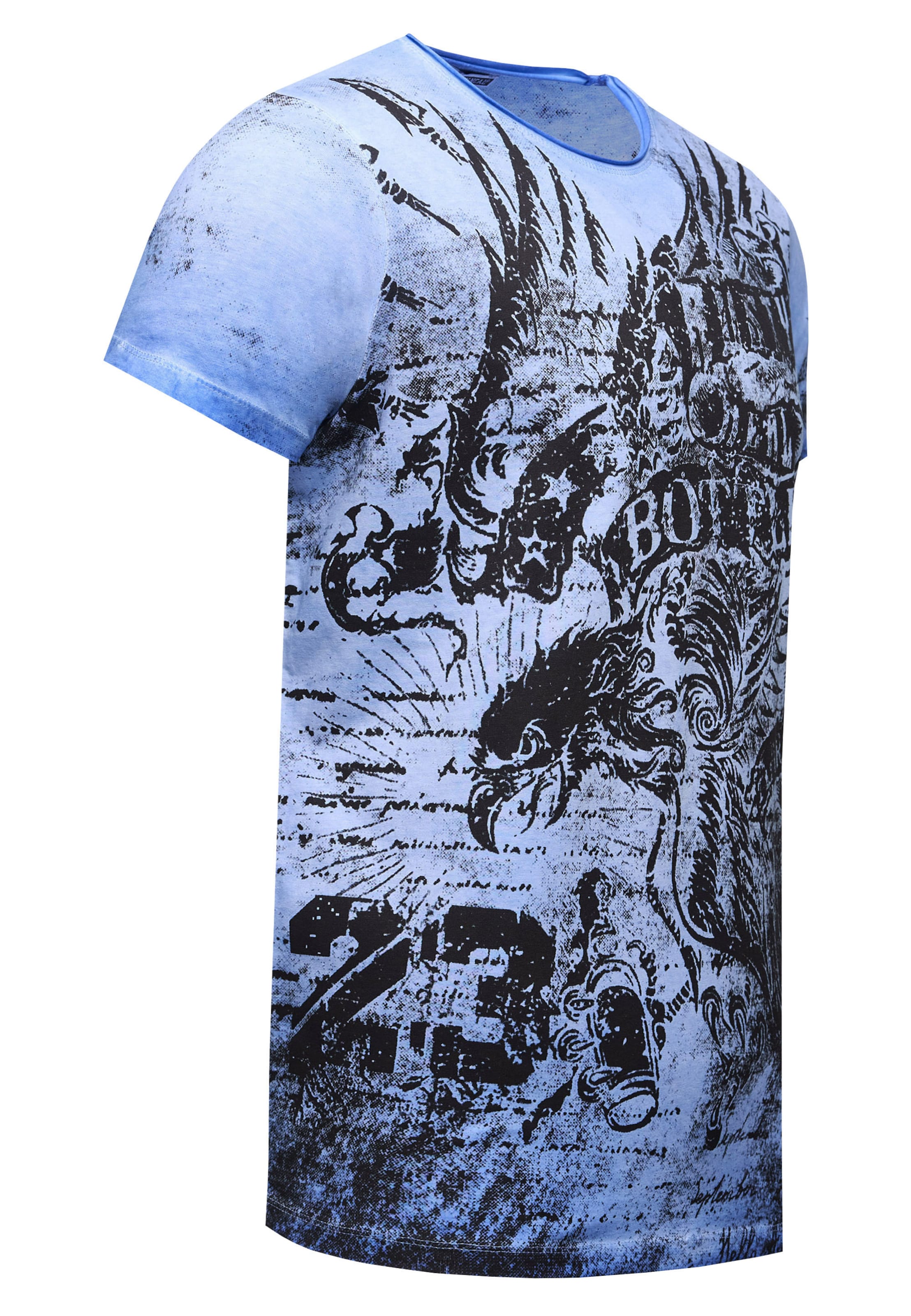 Rusty Neal T-Shirt in Blau