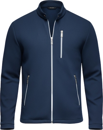 Ombre Between-season jacket in Blue: front