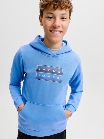 Jack & Jones Junior Mikina 'JCOFusion' – modrá