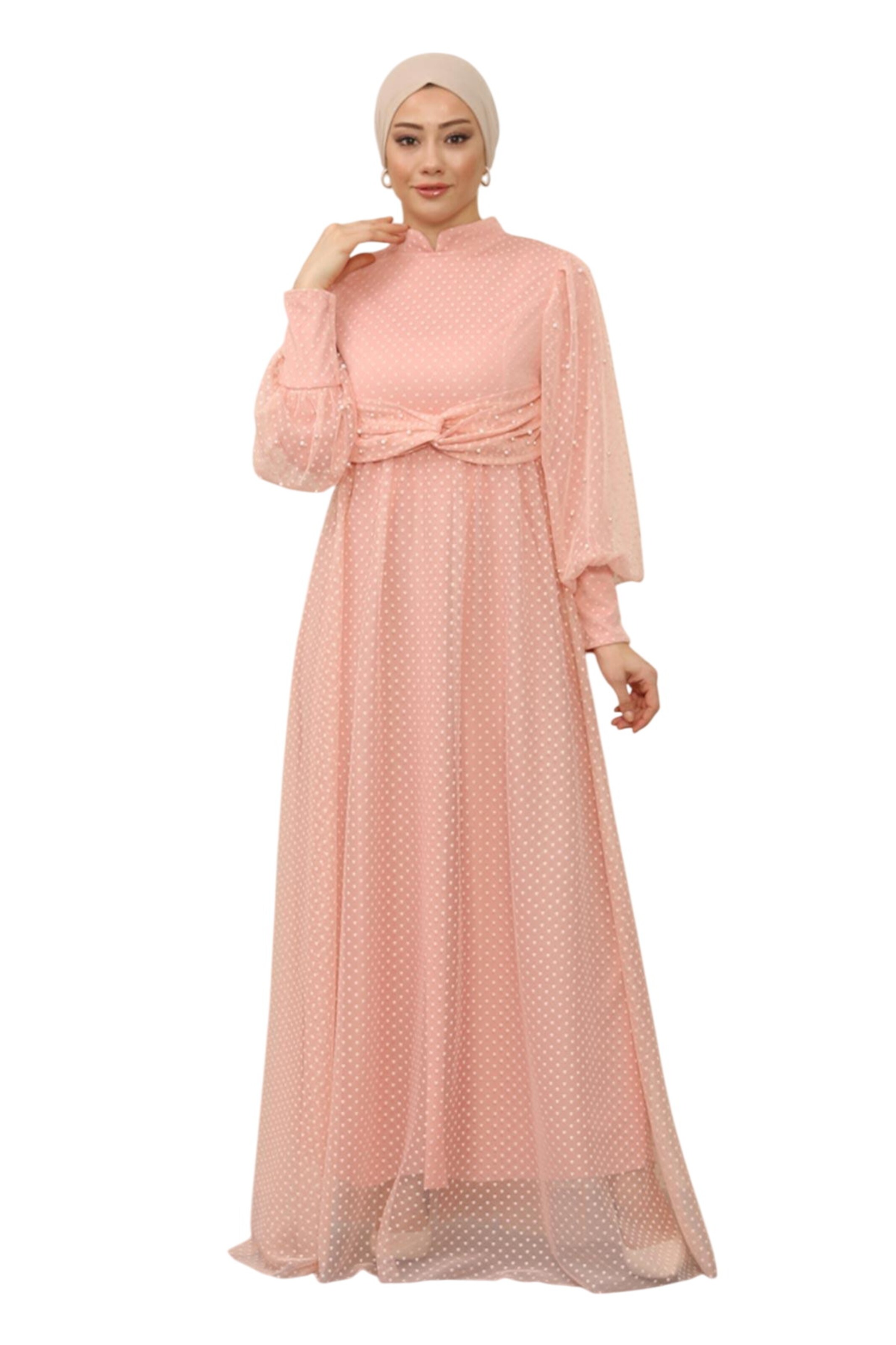 MODAMIHRAM Kleid in Pink: Vorderseite