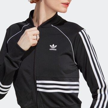 ADIDAS ORIGINALS Sweatjacke in Schwarz