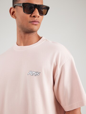 BOSS Majica | roza barva