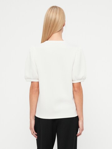 OBJECT Тениска 'OBJAndrea' в бяло
