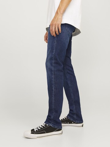 JACK & JONES Slimfit Jeans 'JJIGlenn JJEvan' in Blauw