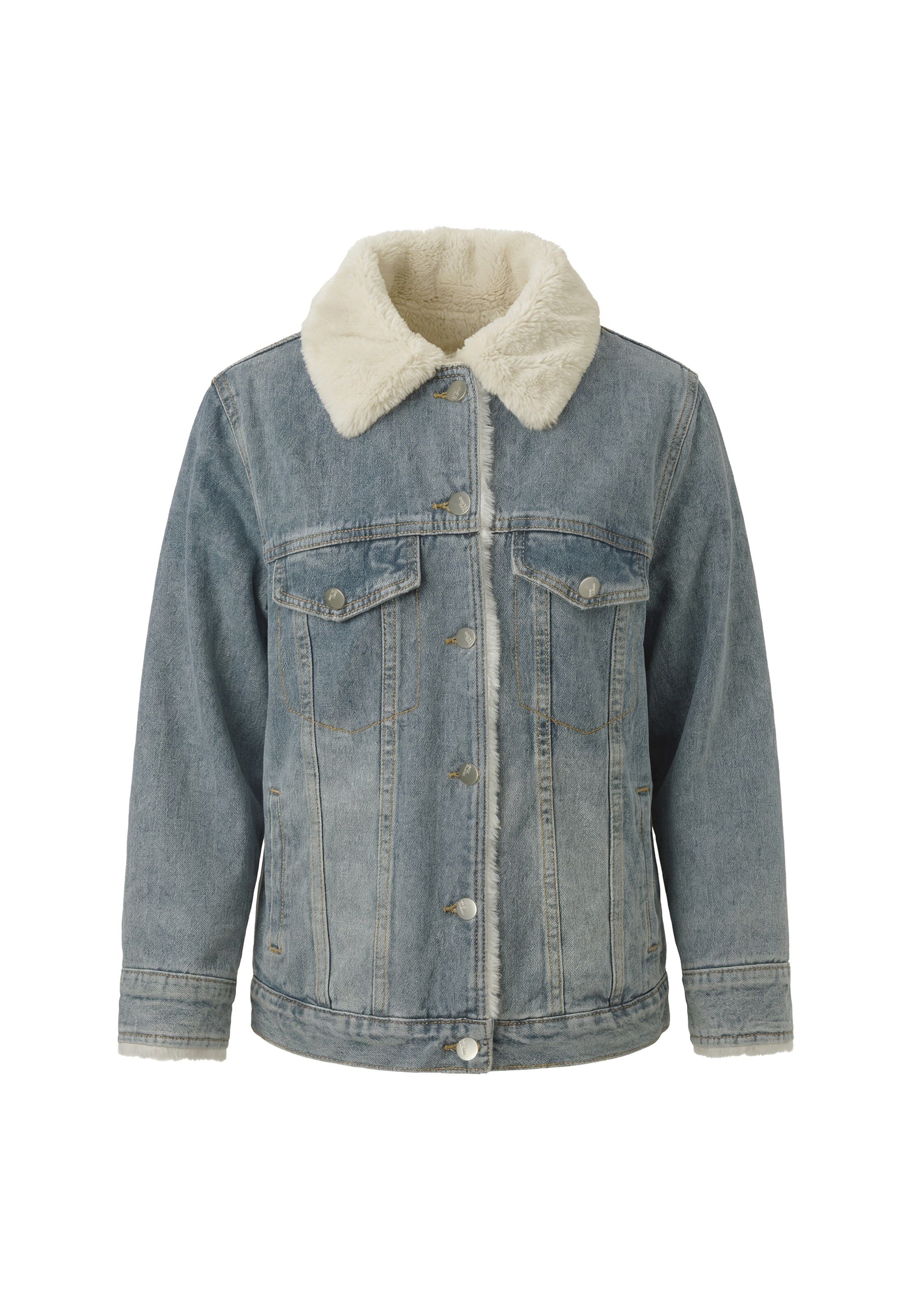 MYMO Chaqueta de entretiempo en S en azul denim, Vista del producto