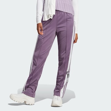 ADIDAS ORIGINALS Normalny krój Spodnie 'Adicolor Classics Adibreak' w kolorze fioletowy: przód