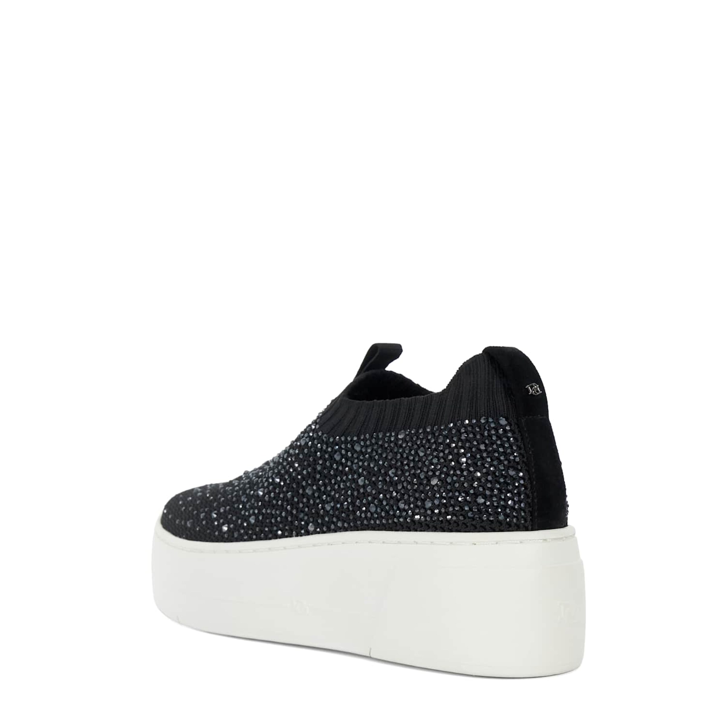Slip on Dune LONDON en noir