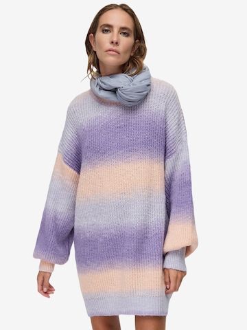 Robes en maille No Matter What en violet : devant