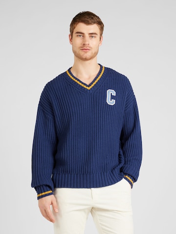 Champion Authentic Athletic Apparel Свитер в Синий: спереди