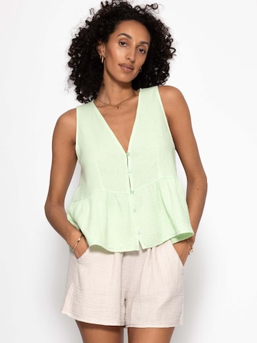 SASSYCLASSY Top in Green: front