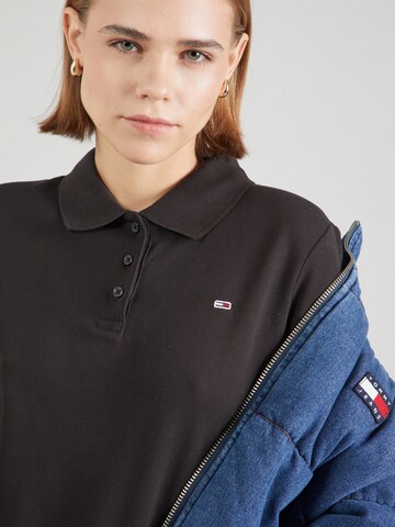 Tommy Jeans Μπλουζάκι 'ESSENTIAL' σε μαύρο
