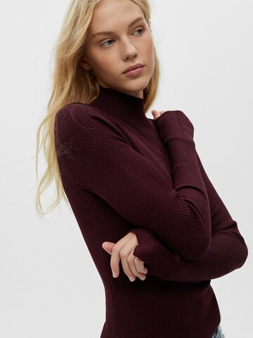 Pull&Bear Trui in Rood