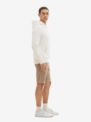 TOM TAILOR Regular Shorts in Beige