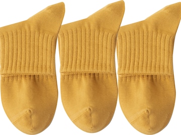 Millo Socks 'Everyday' in Yellow: front