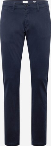 QS - regular Pantalón chino en azul: frente