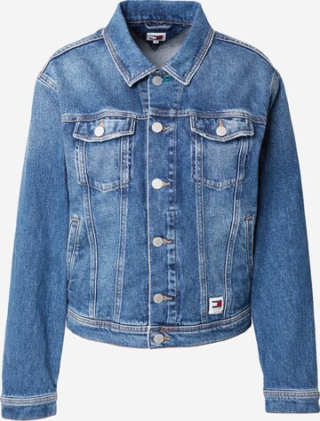 Tommy Jeans Prechodná bunda - Modrá: predná strana