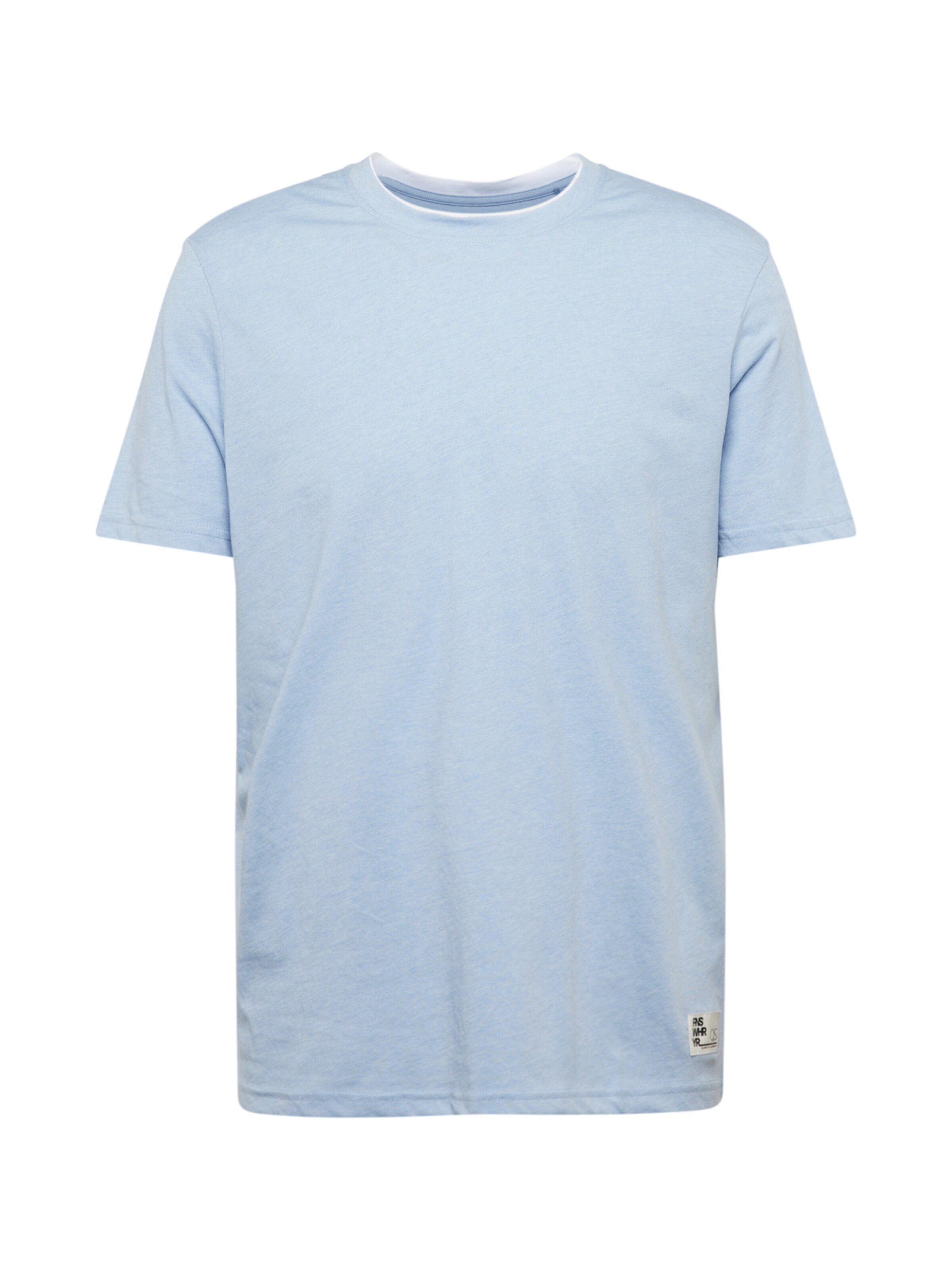 QS T-Shirt in Blau: Vorderseite