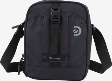 Discovery Shoulder Bag 'Shield' in Black: front