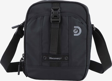 Discovery Shoulder Bag 'Shield' in Black: front