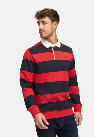 INDICODE JEANS Sweatshirt 'Dinaro' in Rood